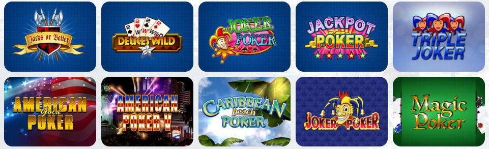 Video Poker ROMAN CASINO